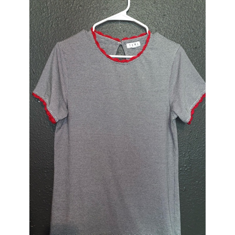 THML striped dress with crochet ✨❤️